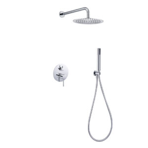 Duche de embutir com chuveiro de mão - SÉRIE MONZA