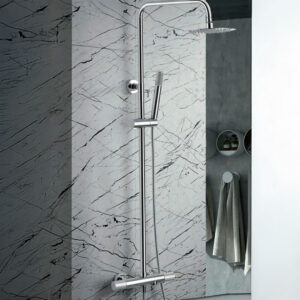Rampa de duche termostárica c/ chuveiro de mão - SÉRIE LINE