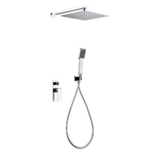 Chuveiro de embutir c/ chuveiro de mão - SÉRIE FIYI