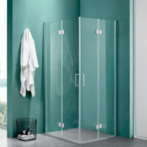 Cabine de duche abertura de canto porta dobrável - TURIM