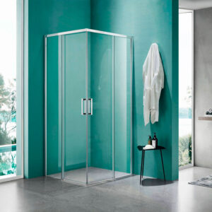 Cabine de duche abertura de canto - VENEZA