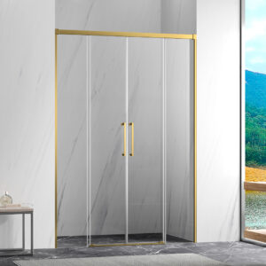 Frontal de duche com 2 portas fixas e 2 móveis - RIMINI