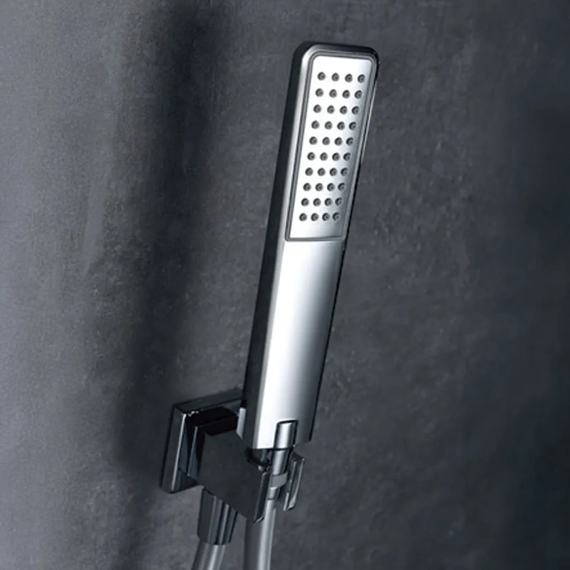 Chuveiro de embutir na parede cromado modelo suecia
