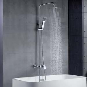 Rampa de duche para casa de banho modelo liverpool cor cromado