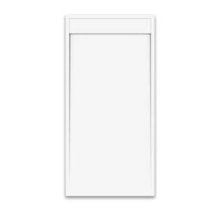 Base de duche ardósia antiderrapante branca - HIDDEN