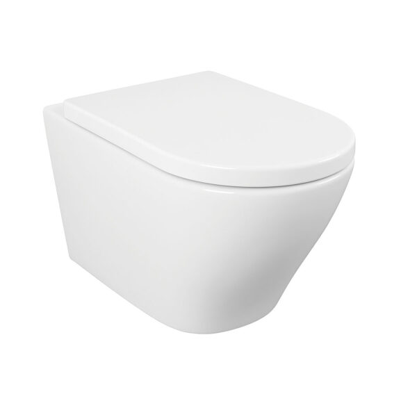 Sanita suspensa AVEIRO RIMLESS BRANCO