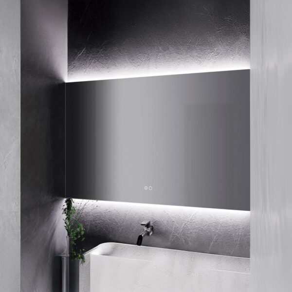 Espelho LED retangular 80x80cm c/ desembaciador - CARINA - Image 2