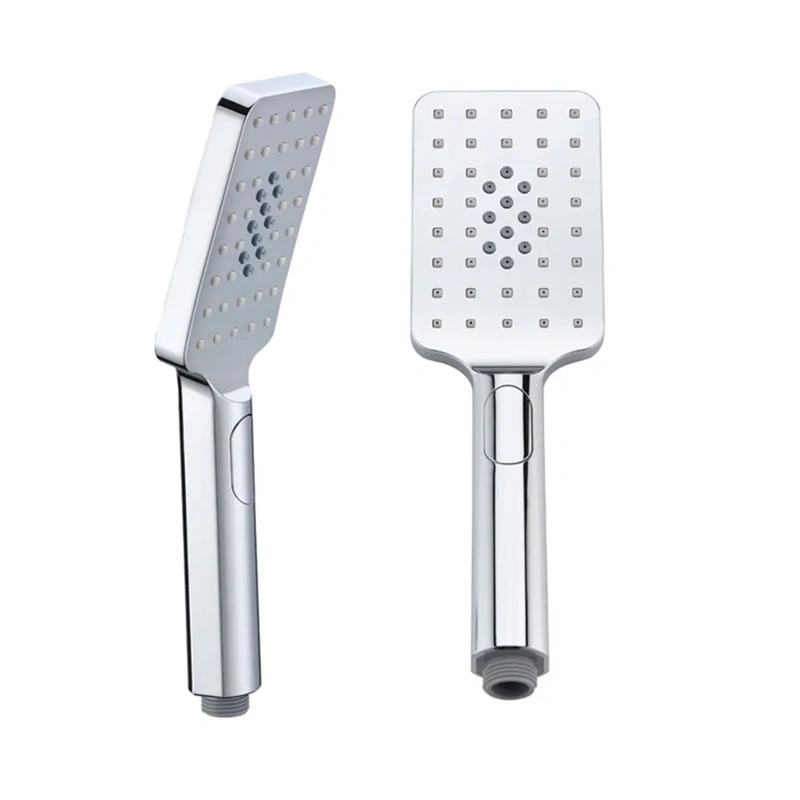 Chuveiro de mão modelo New York quadrado cromado