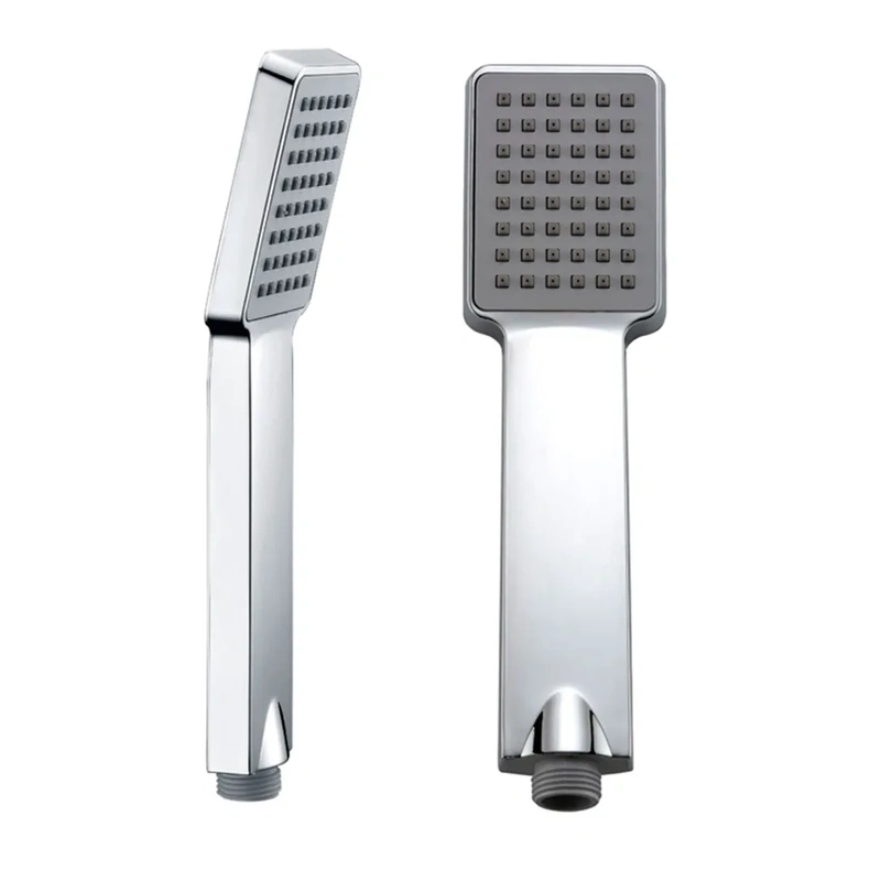 Chuveiro de mão modelo Boston quadrado cromado