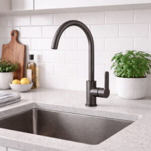 Torneira de bancada para cozinha cor GunMetal - COOK