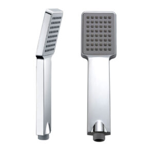 Chuveiro de mão cromado retangular - BOSTON