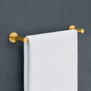 Essential toalheiro 40cm ouro mate -MEDIMEX