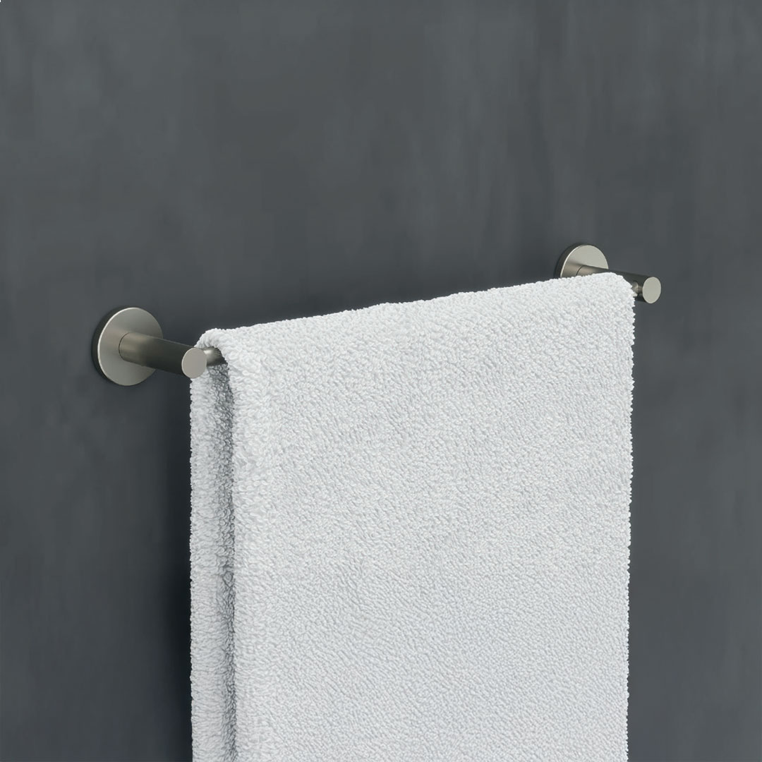 Essential toalheiro 40cm inox escovado -MEDIMEX