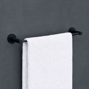 Essential toalheiro 50cm preto mate -MEDIMEX