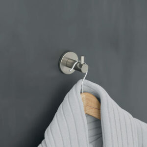 Essential cabide de parede inox escovado - MEDIMEX