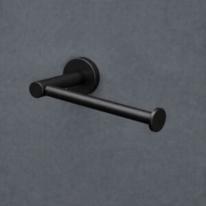 Essential porta rolos preto mate - MEDIMEX