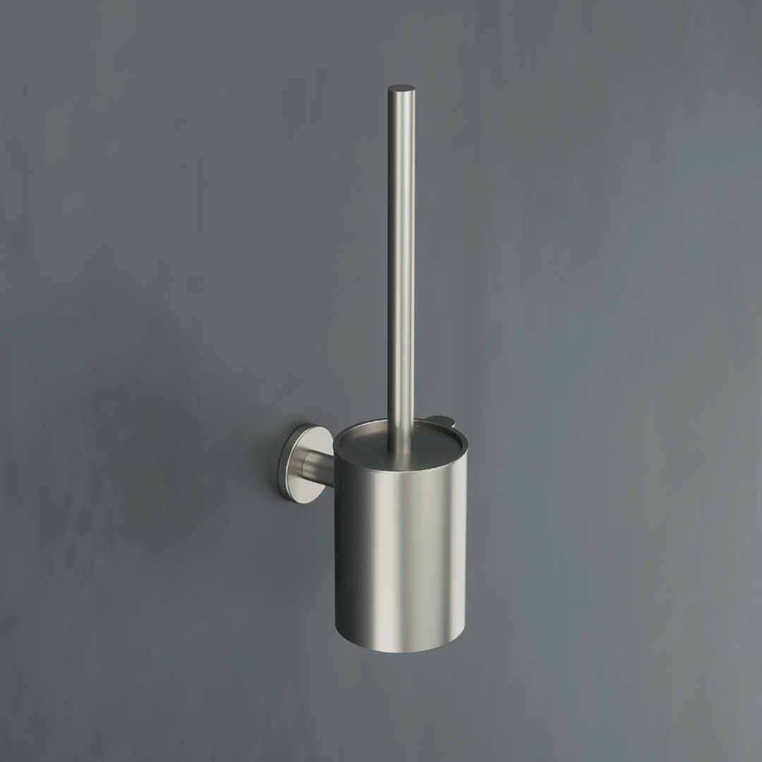 Essential porta piaçaba inox escovado - MEDIMEX