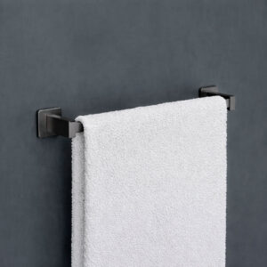 Technic toalheiro 40cm gun metal -MEDIMEX