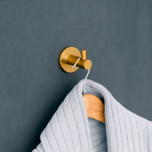 Essential cabide de parede ouro mate - MEDIMEX